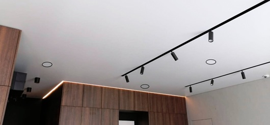 Теневой магнитный диффузор с вентилятором для потолков из гипсокартона 125 мм