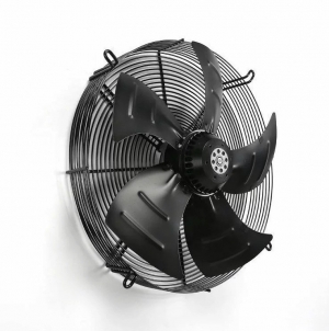 Осевой вентилятор с защитной решеткой Ровен YWF(K)4D-550-Z (Axial fans) всасывание
